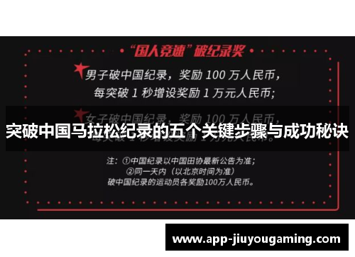 突破中国马拉松纪录的五个关键步骤与成功秘诀
